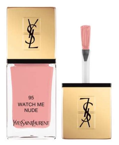 ysl watch me nude 95 swatch|YSL beauty nail varnish.